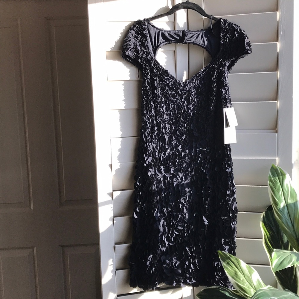 Theia Couture Dark navy size 6 dress NWT